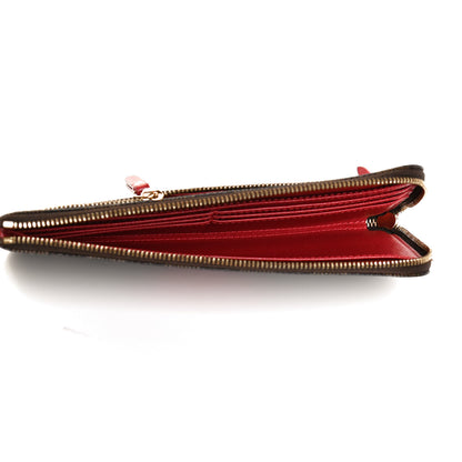 Louis Vuitton Damier Ebene Complice Trunks and Bags Wallet Red 5 of 8