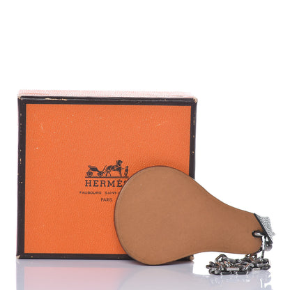 Hermes Swift Chevre Pear Key Chain Bag Charm 8 of 8