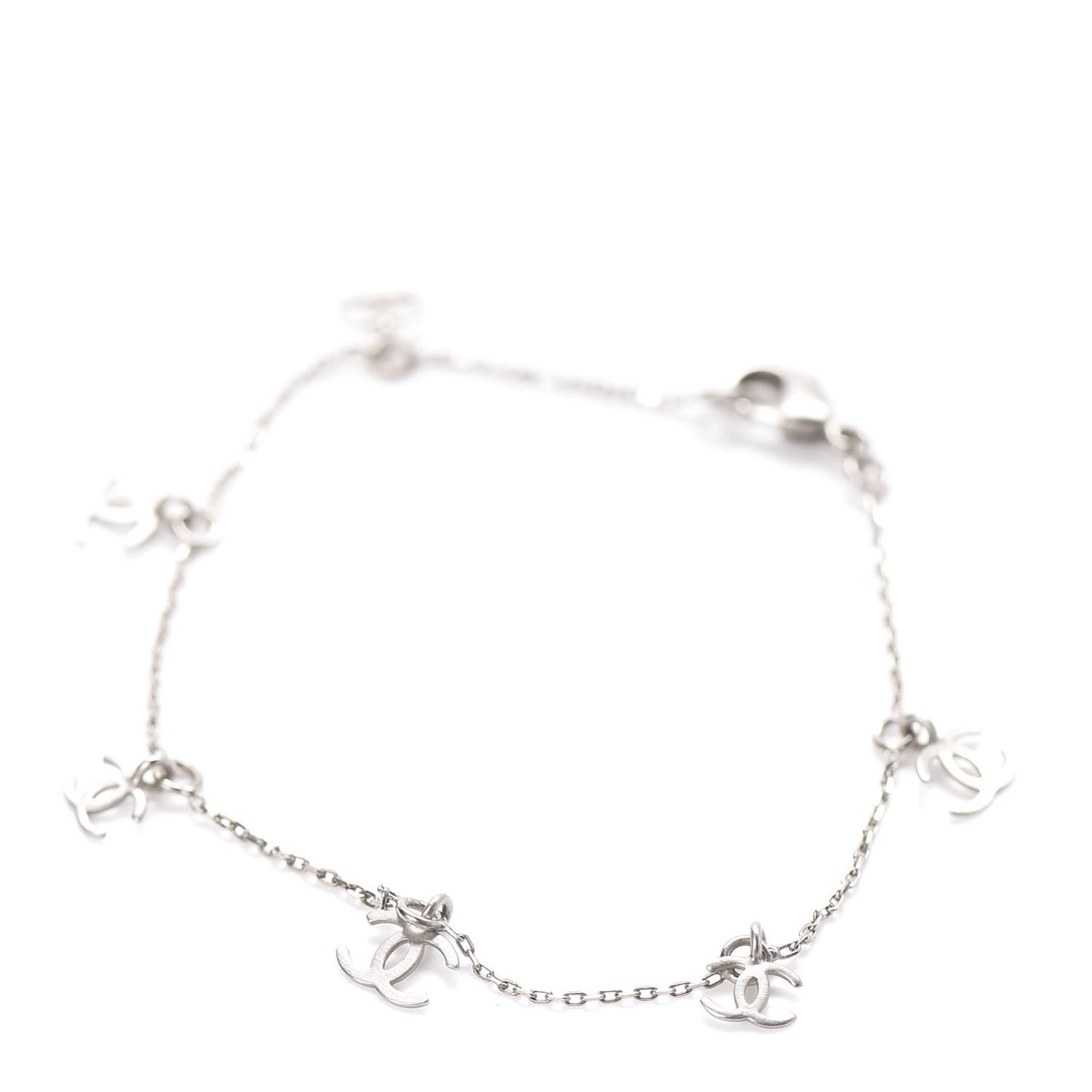CC Charm Bracelet Silver