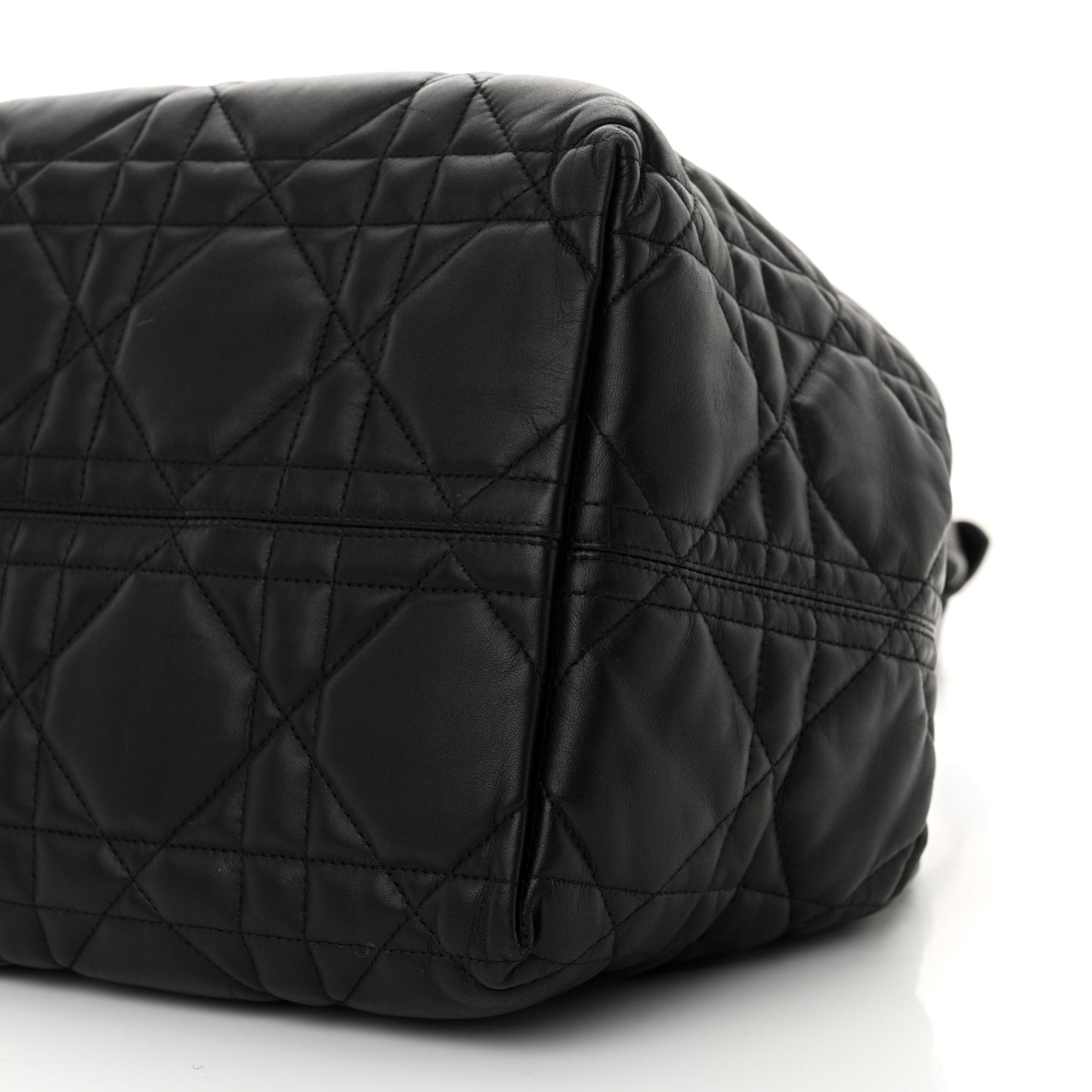 Calfskin Macrocannage Large Toujours  Black
