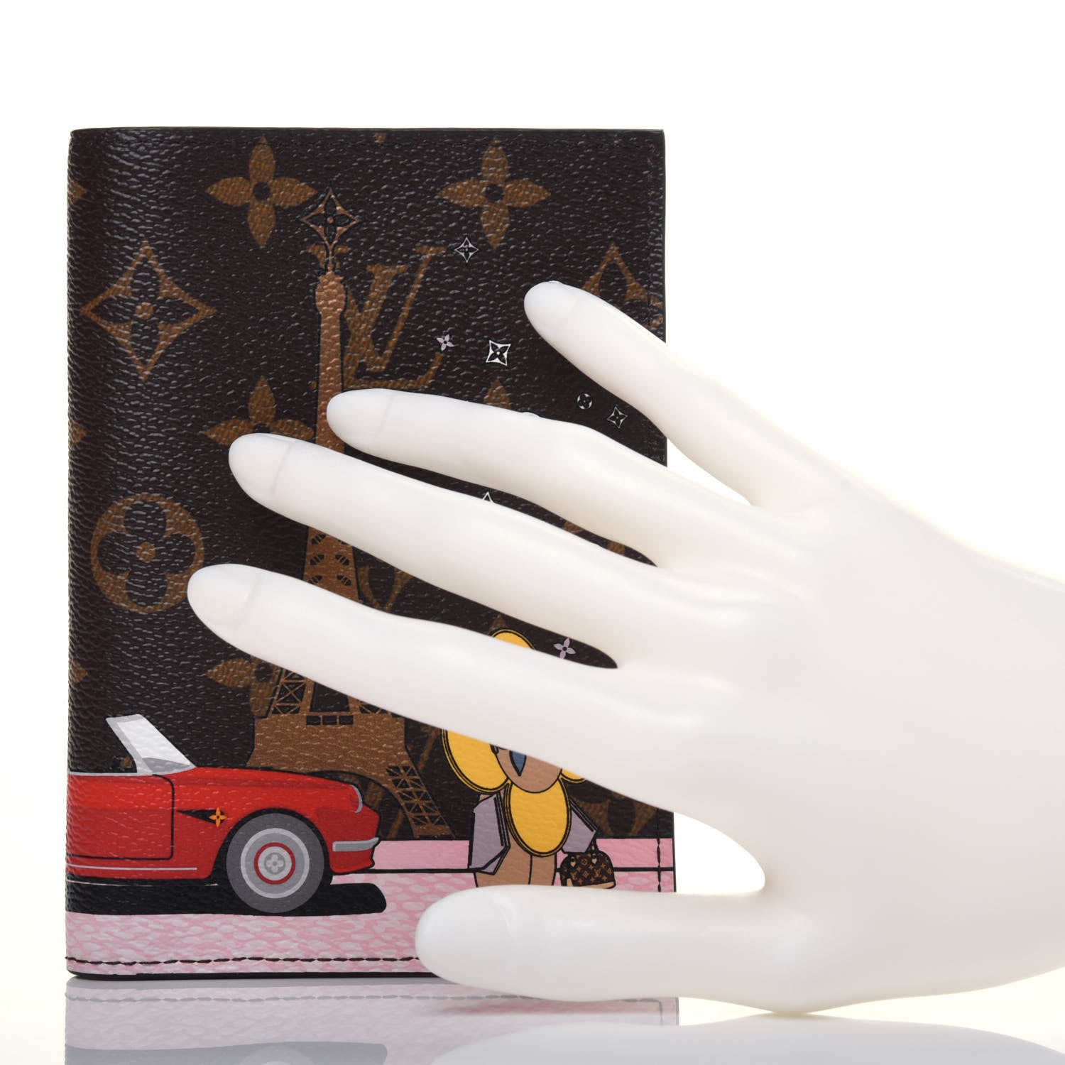 Louis Vuitton Monogram 2019 Christmas Animation Passport Cover Rouge 2 of 9