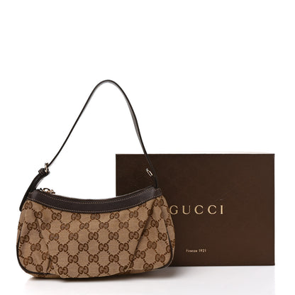 Gucci Monogram Lovely Heart Cosmetic Case Dark Brown 10 of 10