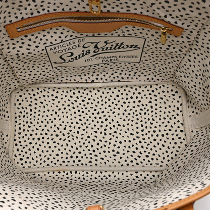 Louis Vuitton Monogram Kusama Waves Neverfull MM White 5 of 11