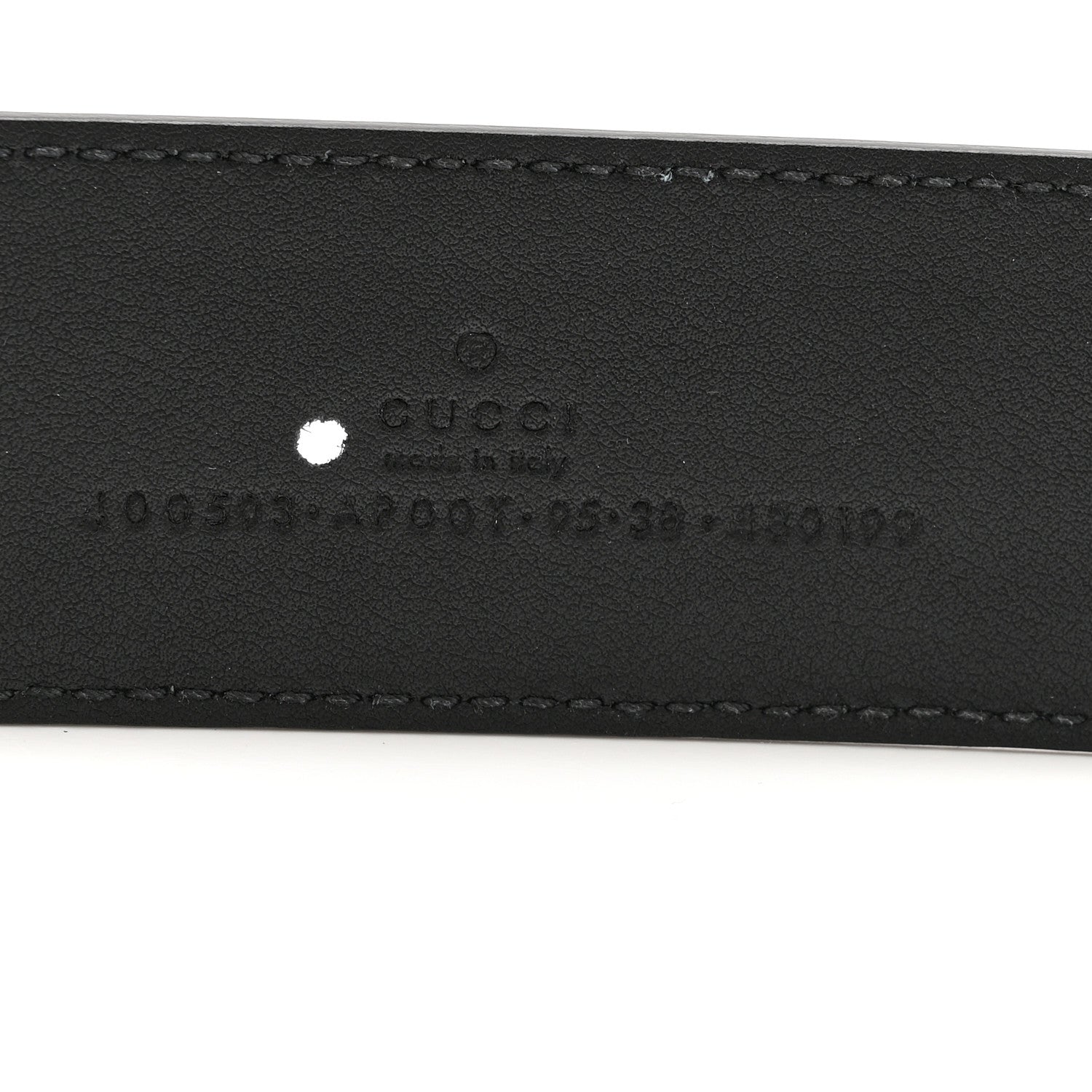 Gucci Calfskin Double G 40mm Belt 95 38 Black 5 of 8