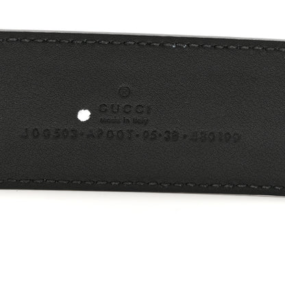 Gucci Calfskin Double G 40mm Belt 95 38 Black 5 of 8