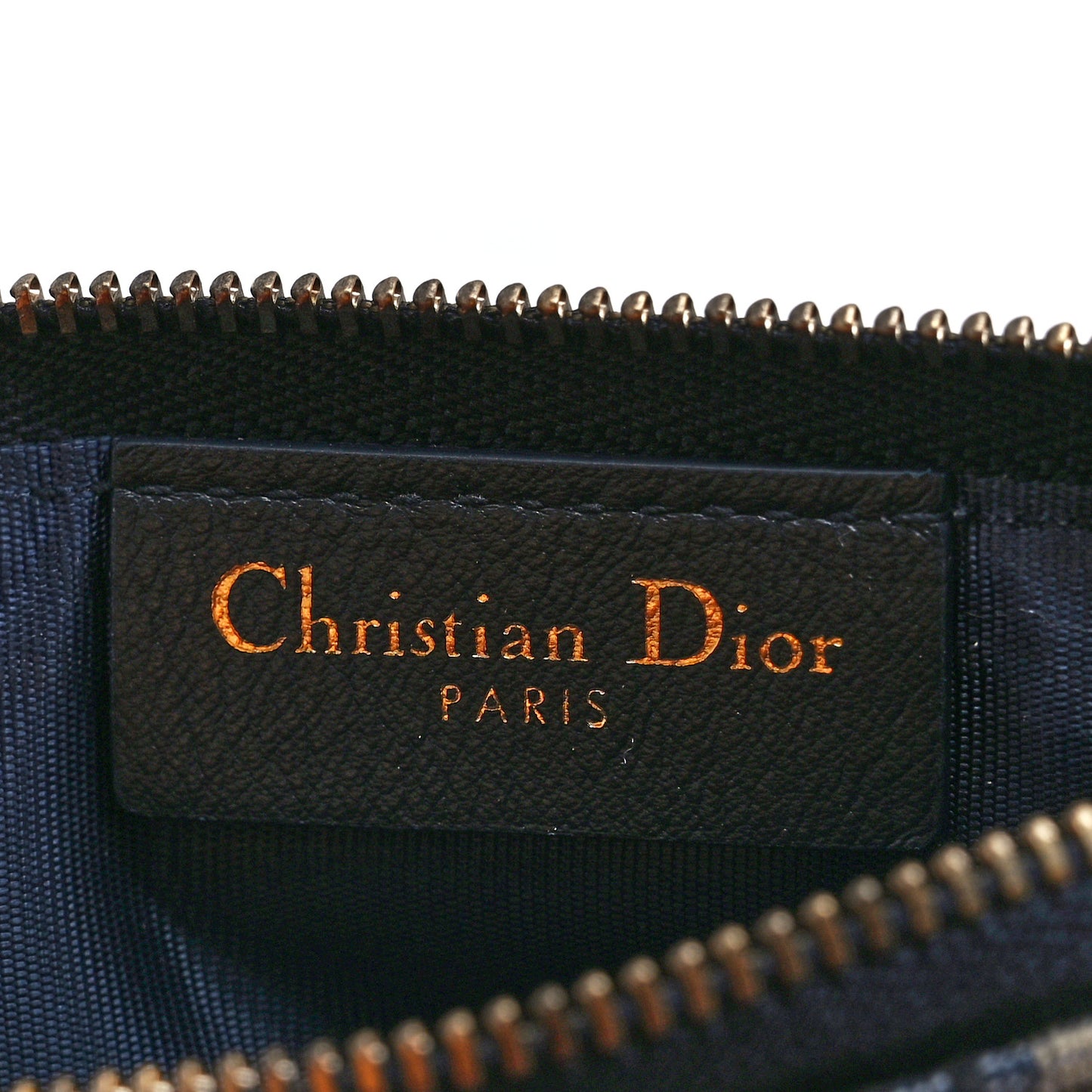 Oblique Saddle Chain Long Wallet Blue