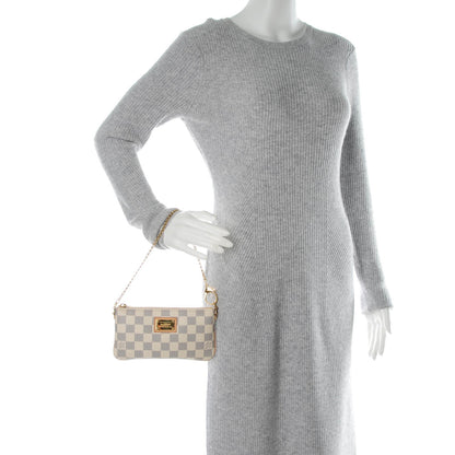 Louis Vuitton Damier Azur Pochette Milla MM 2 of 7