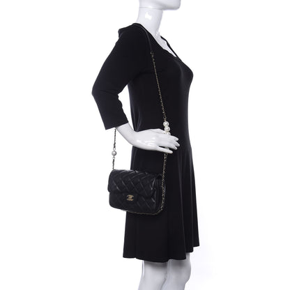 Chanel Lambskin Quilted Small My Precious Flap Black 2 of 10