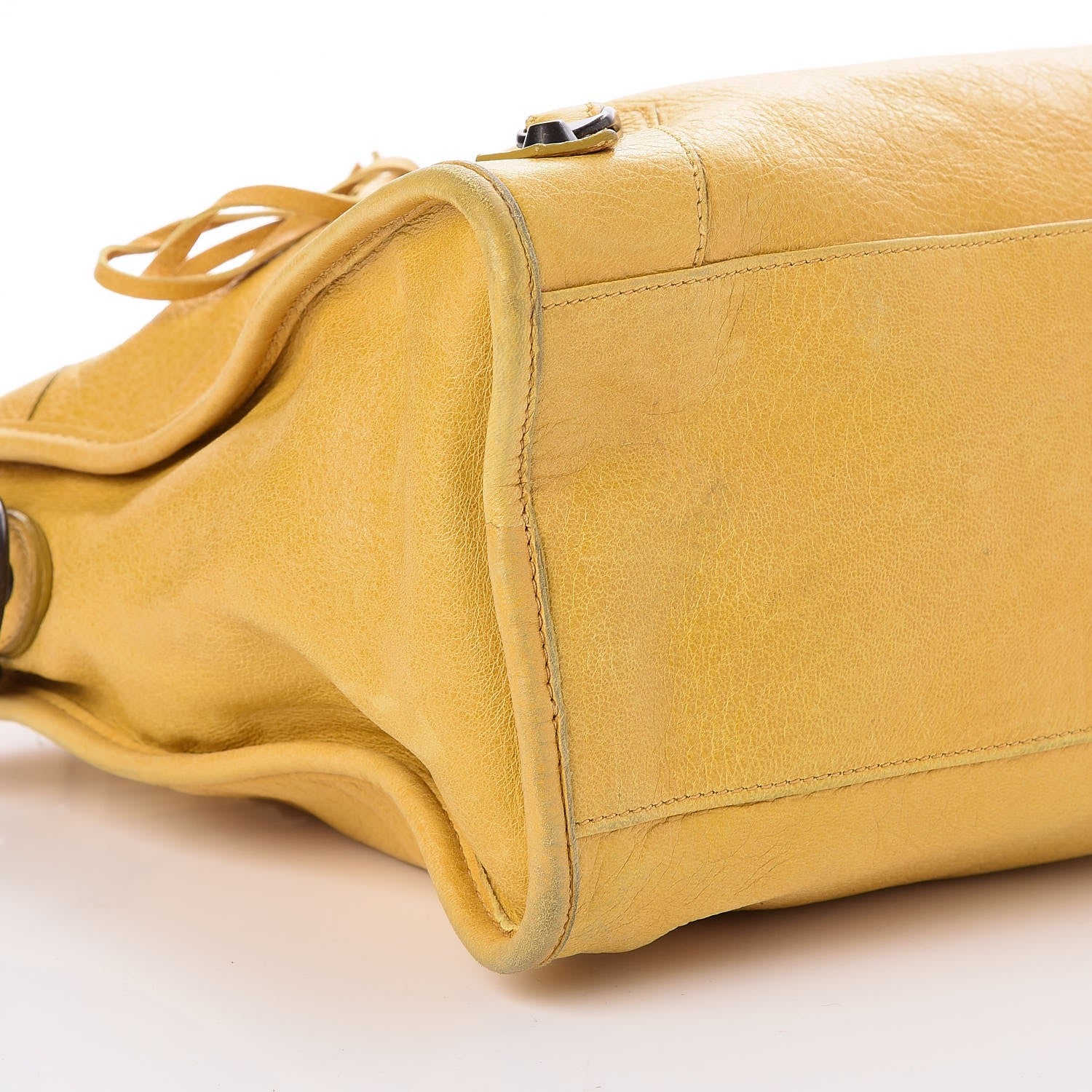 Balenciaga Agneau Classic Hardware City Moutarde 10 of 11