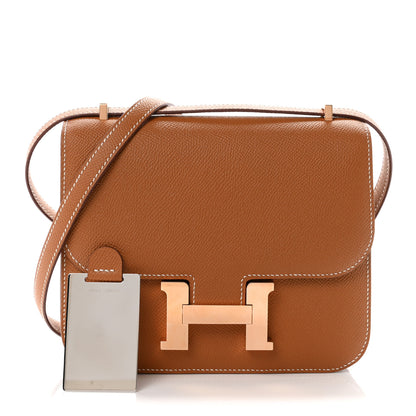 Hermes Epsom Constance 18 Gold 2 of 11