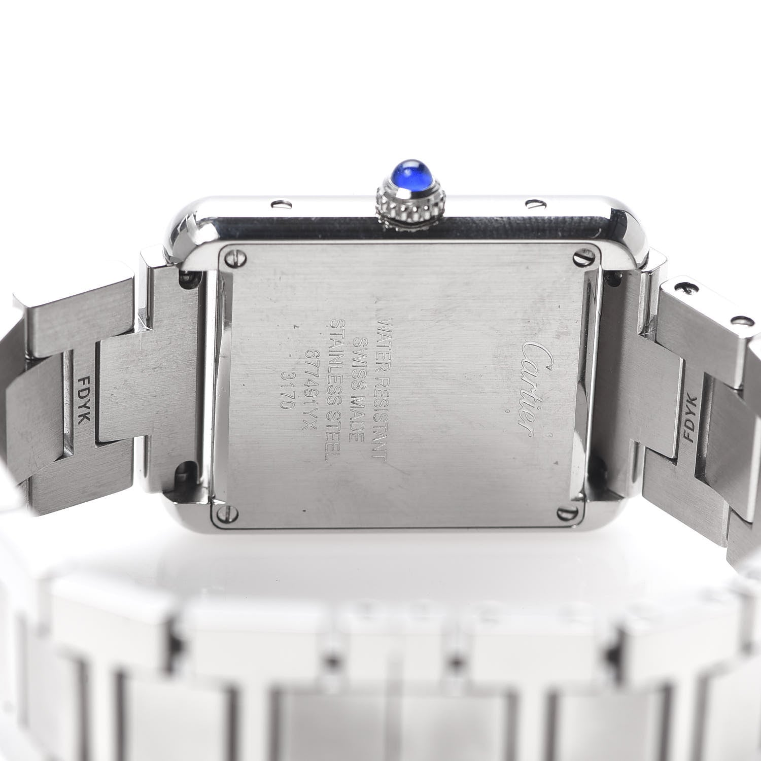 Cartier Stainless Steel 24mm Tank Solo Quartz Watch 5 of 8