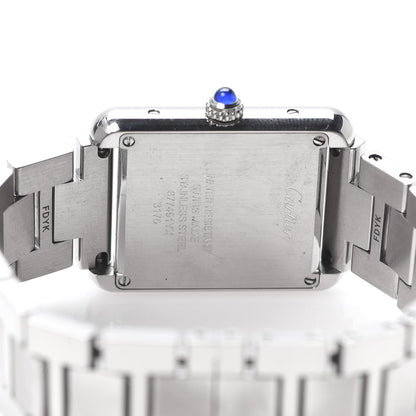 Cartier Stainless Steel 24mm Tank Solo Quartz Watch 5 of 8