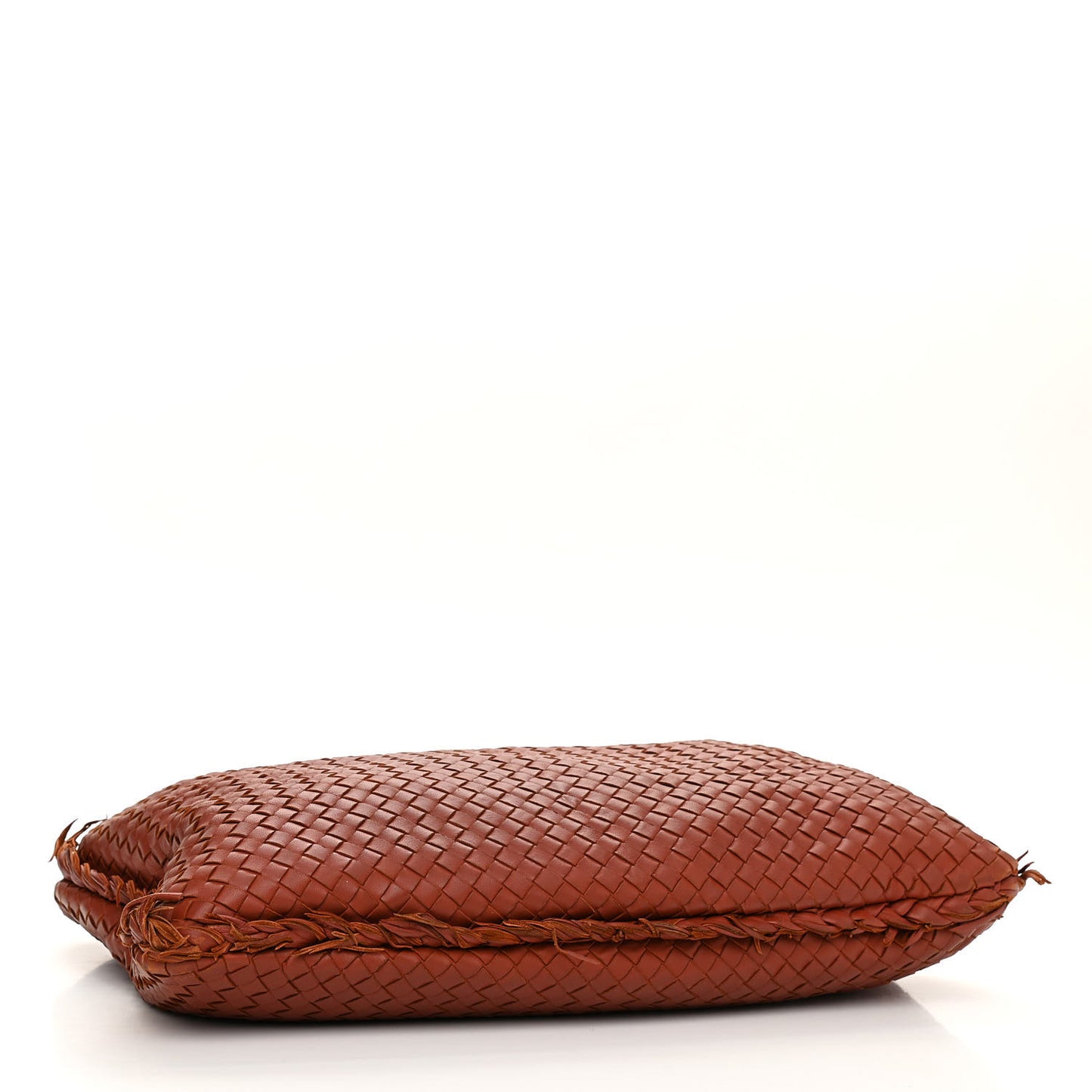 Nappa Intrecciato Fuzzy Large Veneta Hobo Rust