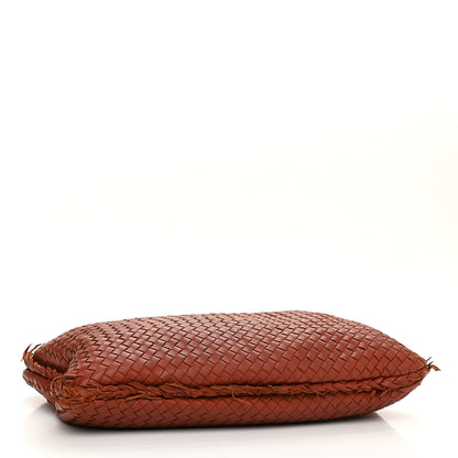 Bottega Veneta Nappa Intrecciato Fuzzy Large Veneta Hobo Rust 4 of 11