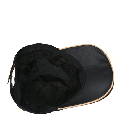 Louis Vuitton Polyester Silk Monogram LV Get Ready Cap L Black 6 of 7