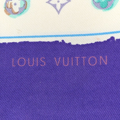 Louis Vuitton Silk Monogram Splash Bandeau 2 of 4