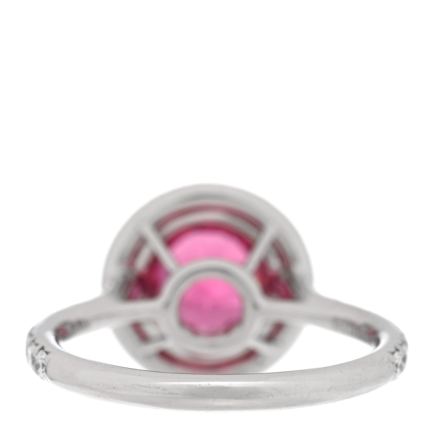 Tiffany Platinum Diamond Ruby Soleste Ring 49 5 4 of 6