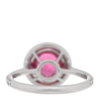 Tiffany Platinum Diamond Ruby Soleste Ring 49 5 4 of 6