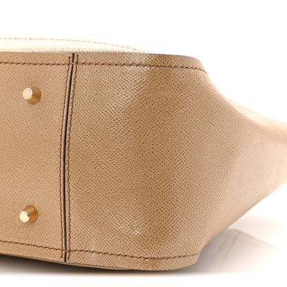Burberry Patent Somerford Tote Tan 10 of 10