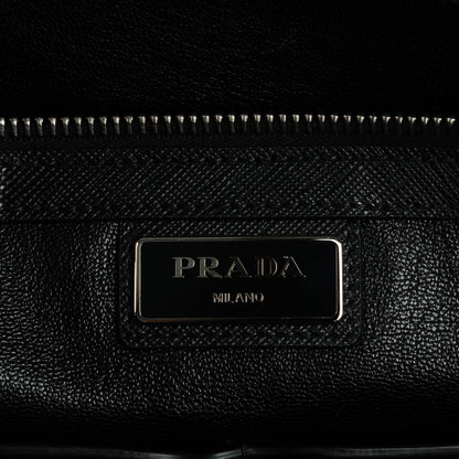 Prada Saffiano Travel Briefcase Azzurro 7 of 9
