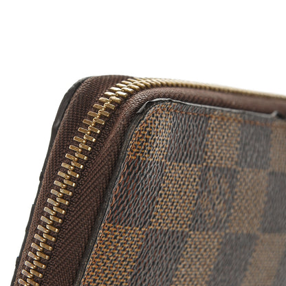 Louis Vuitton Damier Ebene Zippy Organizer Wallet 8 of 9