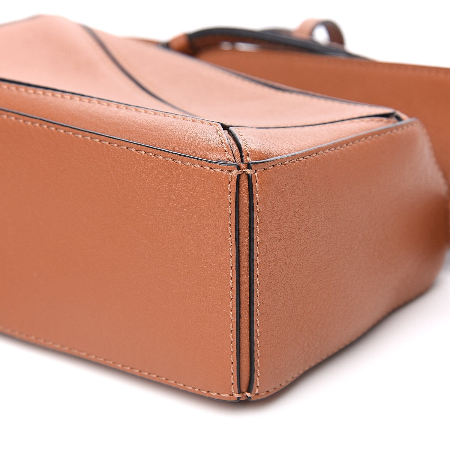 Loewe Calfskin Mini Puzzle Bag Tan 8 of 8