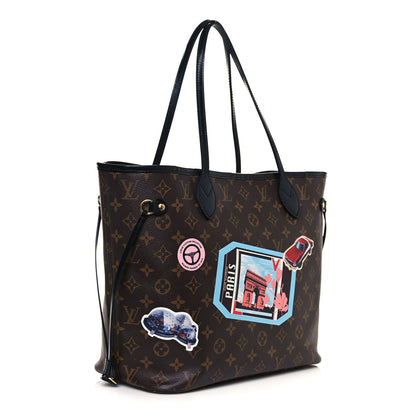 Louis Vuitton Monogram World Tour Neverfull MM 3 of 21