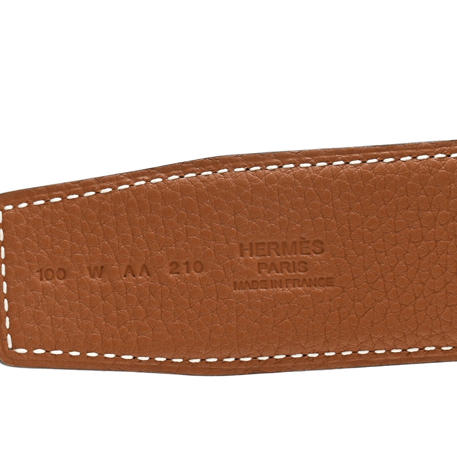 Hermes Box Togo 32mm Belt Strap 100 40 Black Gold 5 of 6