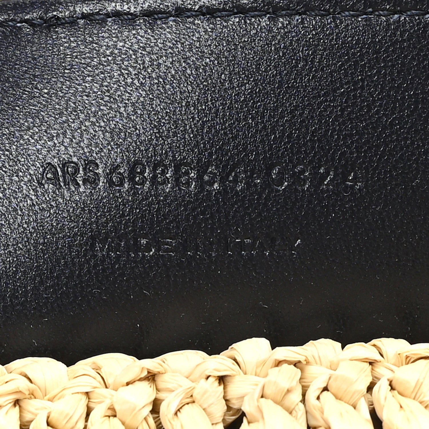 Saint Laurent Raffia Rive Gauche Tote Natural 6 of 10