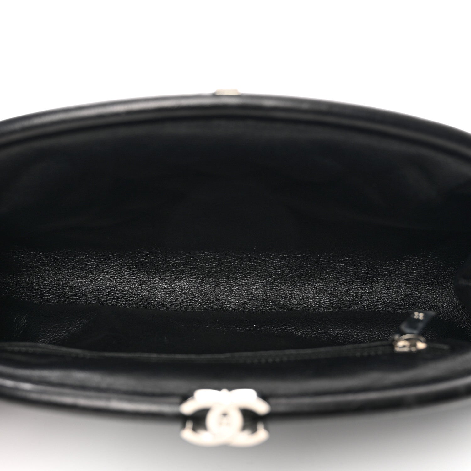 Chanel Lambskin Quilted Timeless Clutch Black 5 of 7