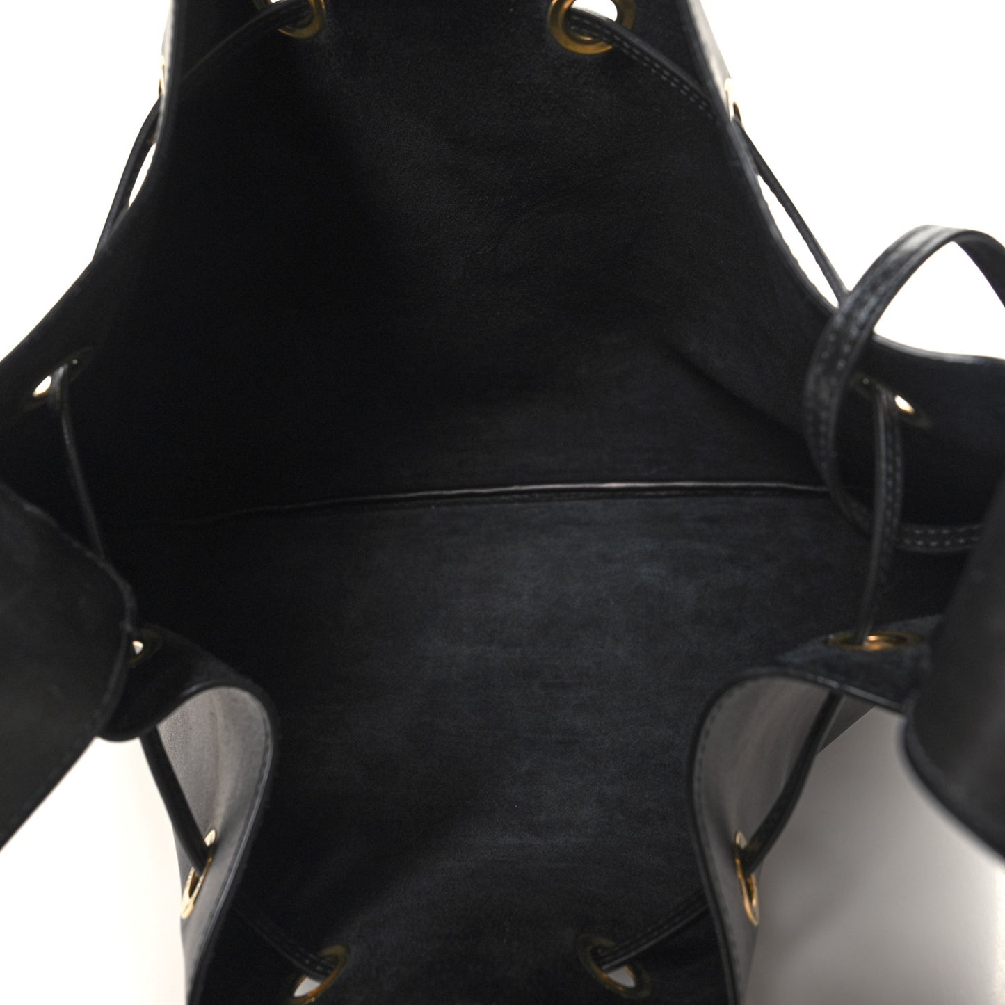 Smooth Calfskin Paris VII Large Flat Hobo Black