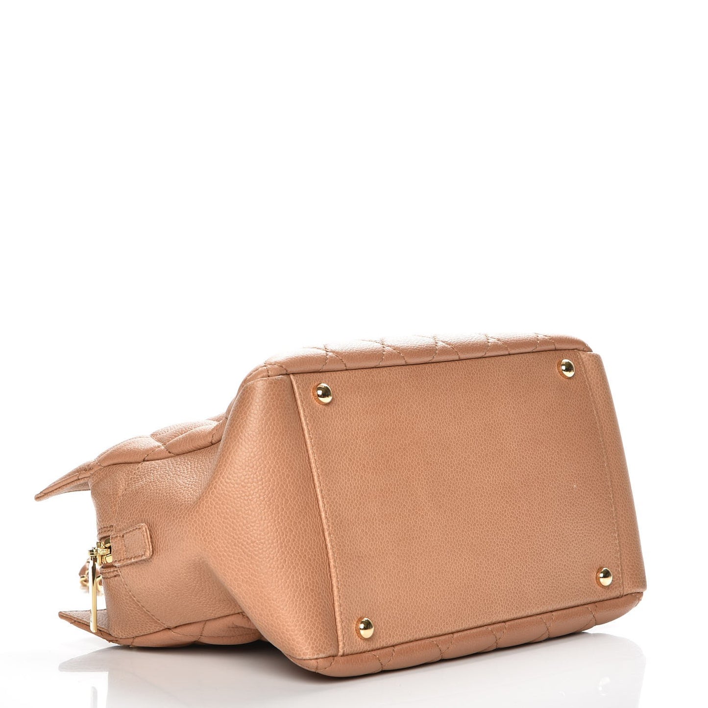 Caviar Petit Timeless Tote PTT Dark Beige