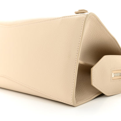 Balenciaga Grained Calfskin Neo Classic Silver Hardware S City Cream 9 of 9