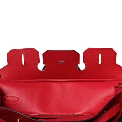 Hermes Epsom Birkin 35 Bougainvillea 17 of 43
