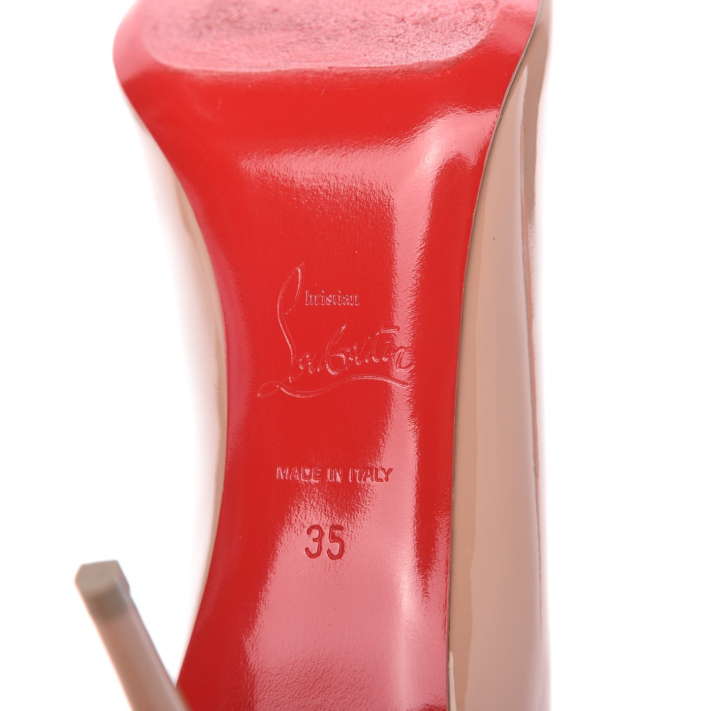 Patent Kate 85 Pumps 35 Nude