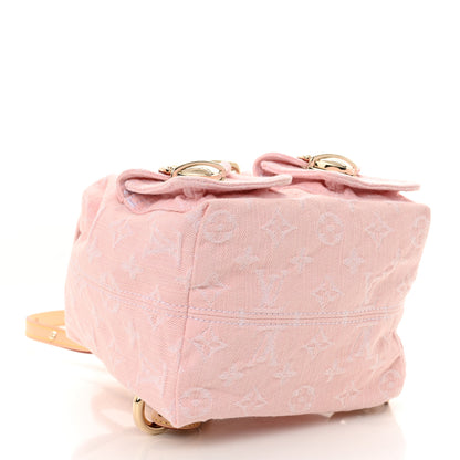 Louis Vuitton Denim Venice Backpack Washed Pink 4 of 9