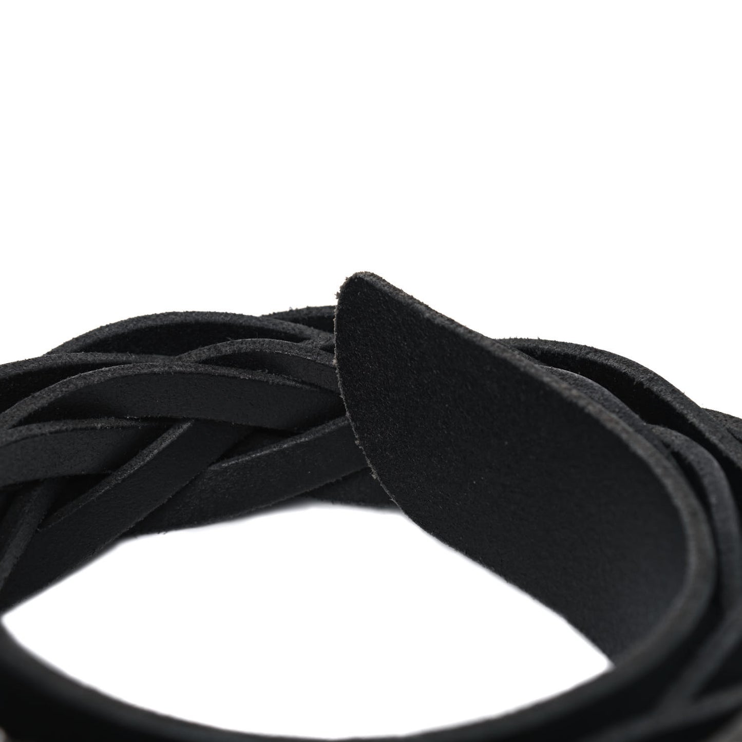 Calfskin Braided Dionysus Belt 95 38 Black