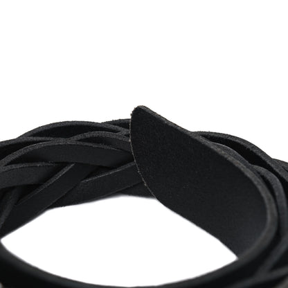 Gucci Calfskin Braided Dionysus Belt 95 38 Black 5 of 7