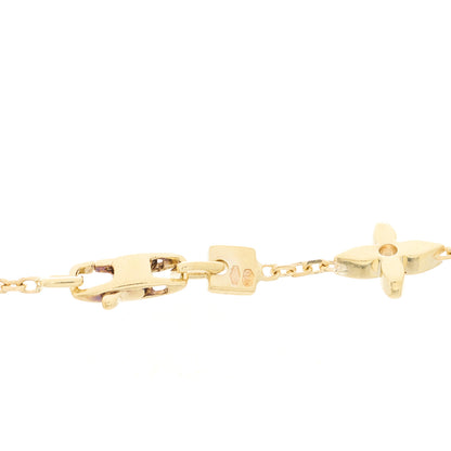 Louis Vuitton 18K Yellow Gold Monogram Bracelet 6 of 7