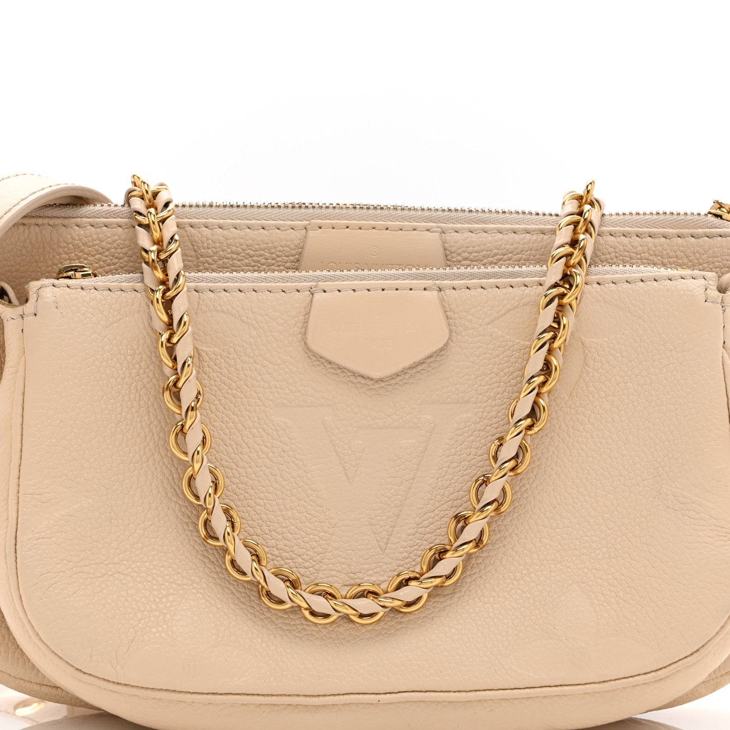 Louis Vuitton Empreinte Monogram Giant Multi Pochette Accessories  Cream 8 of 10