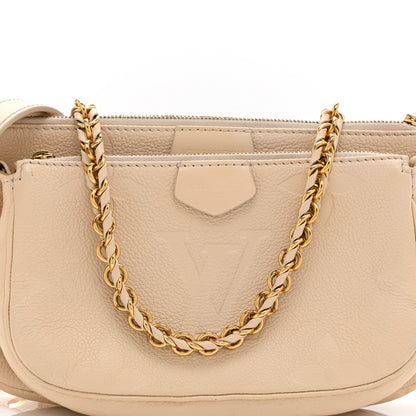 Louis Vuitton Empreinte Monogram Giant Multi Pochette Accessories  Cream 8 of 10