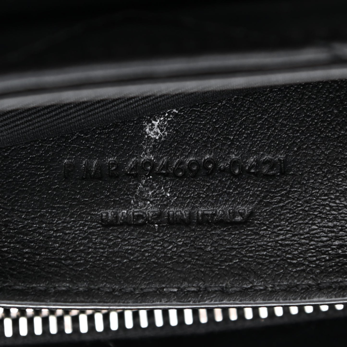 Calfskin Y Quilted Monogram Small Loulou Chain Satchel Black