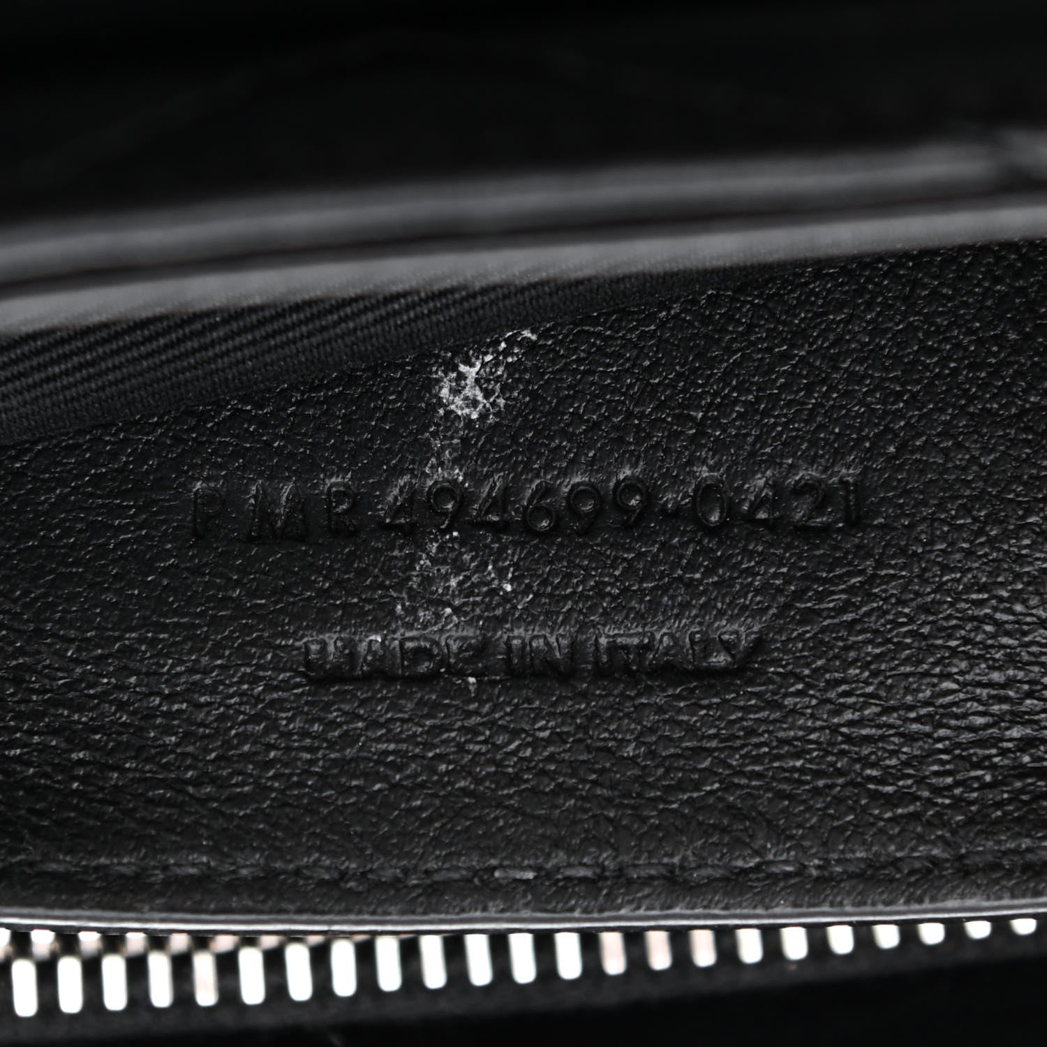 Saint Laurent Calfskin Y Quilted Monogram Small Loulou Chain Satchel Black 11 of 11
