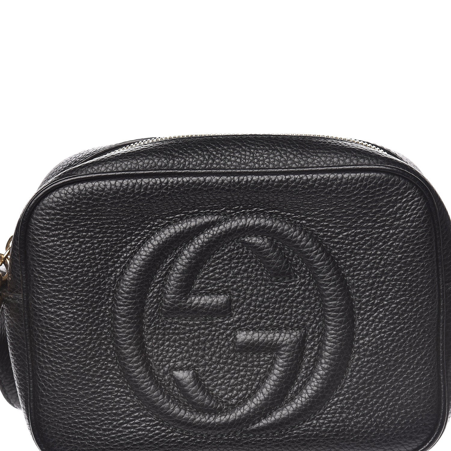 Gucci Pebbled Calfskin Small Soho Disco Bag Black 10 of 10