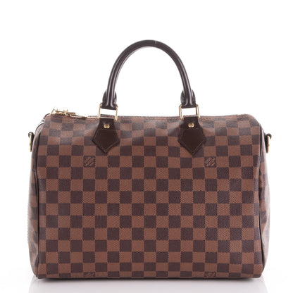 Louis Vuitton Damier Ebene Speedy Bandouliere 30 1 of 8