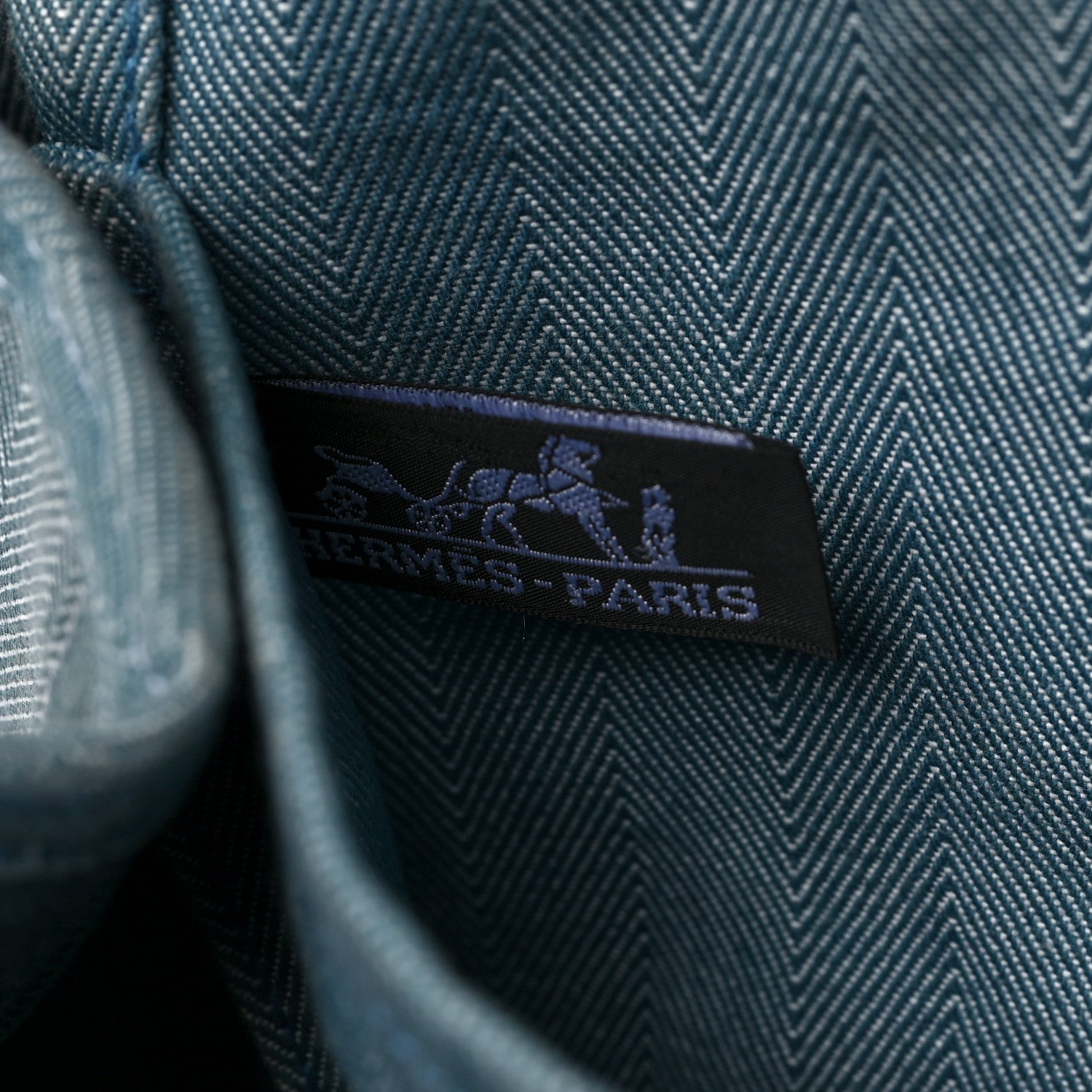 Hermes Swift Valparaiso Tote Blue Jean 6 of 9