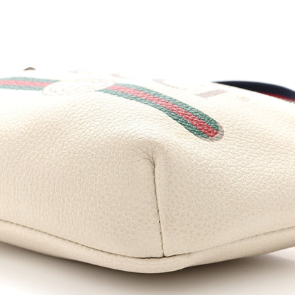 Gucci Grained Calfskin Small Logo Belt Bag White 10 of 13