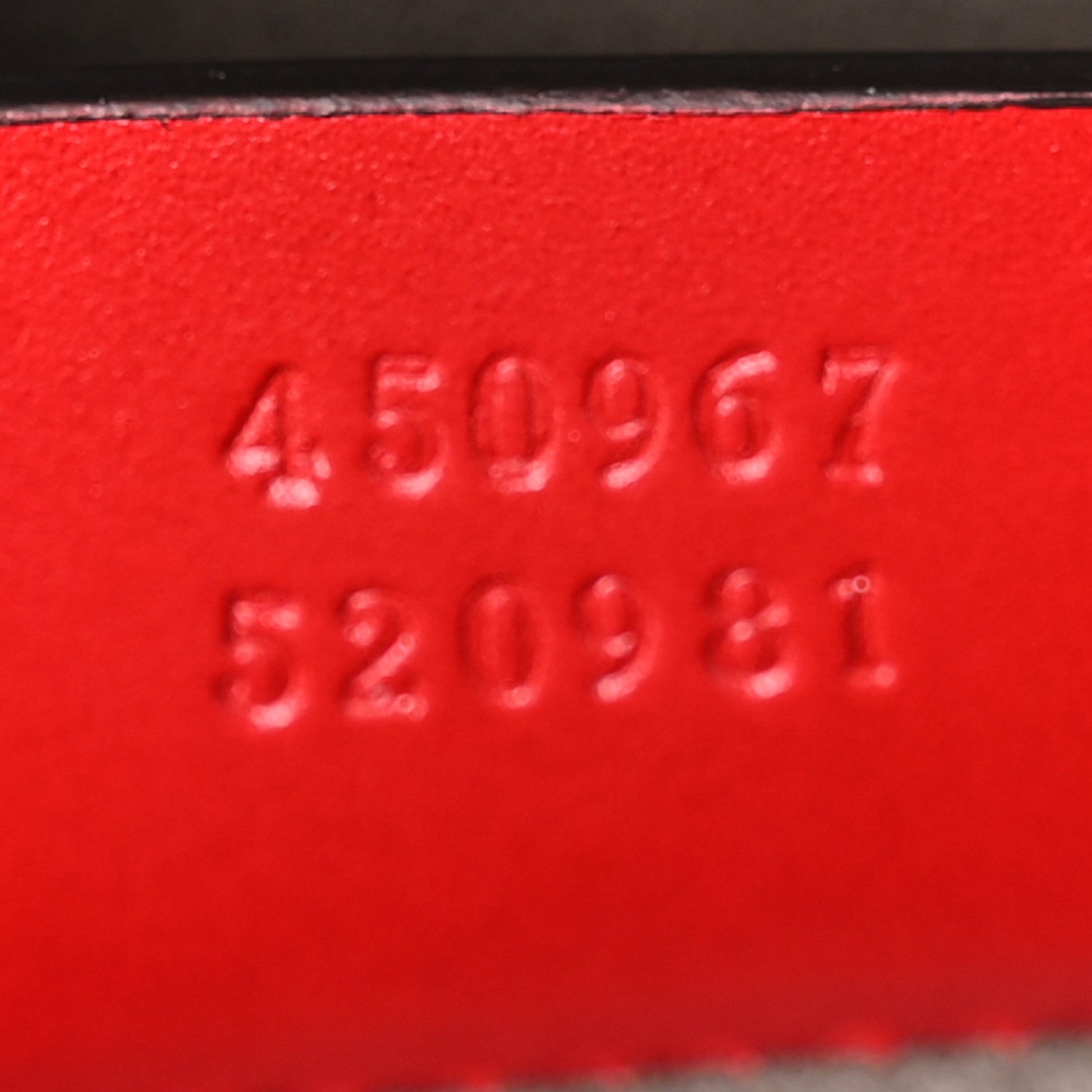 Gucci Guccissima Signature Small Day Backpack Hibiscus Red 7 of 11