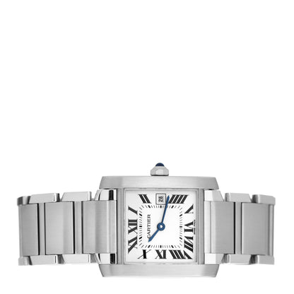 Cartier Stainless Steel 25mm Tank Francaise Quartz Watch 2 of 4