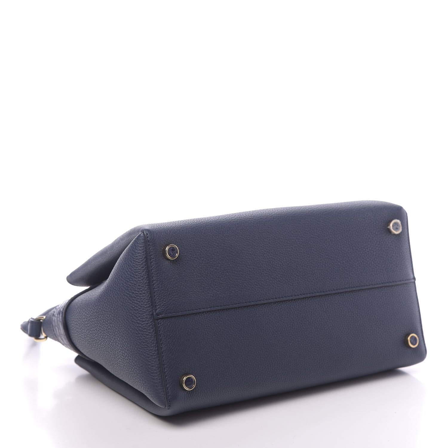 Nancy Gonzalez Calfskin Crocodile Cristie Satchel Navy 5 of 12
